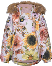 Hopla Fur Outerwear Jackets & Coats Winter Jackets Multi/mønstret Molo*Betinget Tilbud