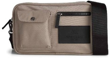 Markberg Darla Crossbody Bag Recycled Grey Taupe w/Black 24x12x7 cm