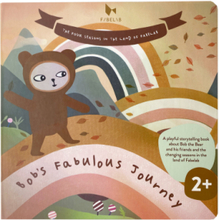 Book - Bob's Fabulous Journey Toys Kids Books Baby Books Multi/patterned Fabelab