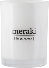 Meraki Fresh Cotton Scented Candle Large