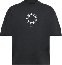 Tierra Ss Crew T-shirts Short-sleeved Svart AllSaints*Betinget Tilbud