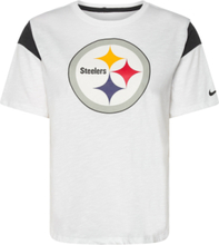 Nike Nfl Pittsburgh Steelers Top T-shirts & Tops Short-sleeved Hvit NIKE Fan Gear*Betinget Tilbud