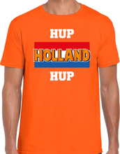 Oranje t-shirt hup Holland hup Holland / Nederland supporter voor heren tijdens EK/ WK