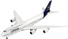 Revell Boeing 747-8 Lufthansa "New Livery", Lentokone, 13 vuosi/vuosia, Sininen, Valkoinen, Aircraft model, 476 mm, 525 mm