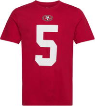 Nike Nfl San Francisco 49Ers T-Shirt Lance No 5 Sport T-Kortærmet Skjorte Red NIKE Fan Gear