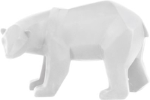 Statue Origami Bjørn hvid