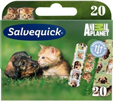 Salvequick Animal Planet 20 kpl/paketti