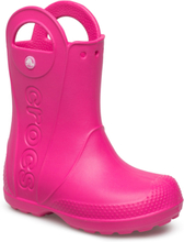 Handle It Rain Boot Kids Shoes Rubberboots High Rubberboots Unlined Rubberboots Rosa Crocs*Betinget Tilbud