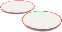 Plate Dé Home Tableware Plates Small Plates Hvit Serax*Betinget Tilbud