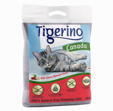 Limitierte Sommer Edition: Tigerino Canada Style / Premium Katzenstreu - Kirschblütenduft - 12 kg