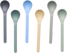 Erin Spoon 6-Pack Home Meal Time Cutlery Multi/mønstret Liewood*Betinget Tilbud