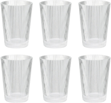 Pilastro Drikkeglas 0.24 L. Clear Home Tableware Glass Drinking Glass Nude Stelton