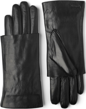 Laura Accessories Gloves Finger Gloves Svart Hestra*Betinget Tilbud