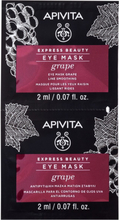 APIVITA Express Beauty Line Smoothing Eye Mask with Grape 2X2 ml