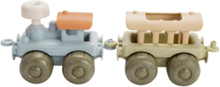 Bio Train Set Gift Box Toys Toy Cars & Vehicles Toy Vehicles Trucks Multi/mønstret Dantoy*Betinget Tilbud