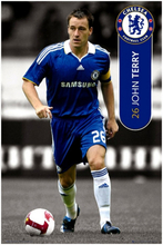 Chelsea FC Official John Terry Football Player Wall Poster