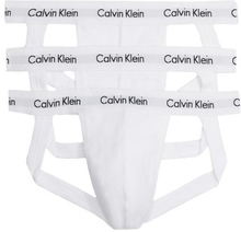 Calvin Klein 3P Jockstrap Weiß Baumwolle Medium Herren