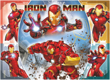 Marvel Hero Ironman 100P Toys Puzzles And Games Puzzles Classic Puzzles Multi/mønstret Ravensburger*Betinget Tilbud