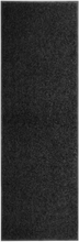 vidaXL Dørmatte vaskbar svart 60x180 cm