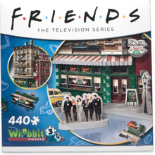 Wrebbit Friends Central Perk Toys Puzzles And Games Puzzles 3D Puzzles Multi/mønstret Martinex*Betinget Tilbud