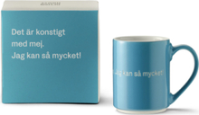 Astrid Lindgren Mug Home Tableware Cups & Mugs Coffee Cups Blå Design House Stockholm*Betinget Tilbud