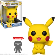 Funko! Pop 10" Pokemon S1 Pikachu Toys Playsets & Action Figures Movies & Fairy Tale Characters Multi/mønstret Funko*Betinget Tilbud