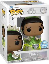 Funko! Pop Diamond Glitter Excl D100 Tiana Toys Playsets & Action Figures Action Figures Multi/mønstret Funko*Betinget Tilbud