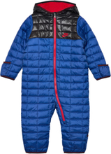 Nkn Color Block Snowsuit / Nkn Color Block Snowsuit Sport Coveralls Snow-ski Coveralls & Sets Blue Nike