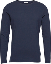 Theo Ls T-Shirt T-shirts Long-sleeved Blå Casual Friday*Betinget Tilbud
