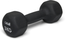 Classic Dumbbell 3Kg Accessories Sports Equipment Workout Equipment Gym Weights Svart Casall*Betinget Tilbud
