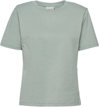 Jorygz Tee T-shirts & Tops Short-sleeved Grønn Gestuz*Betinget Tilbud