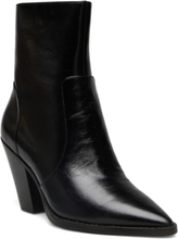 Dover Heeled Bootie Shoes Boots Ankle Boots Ankle Boots With Heel Black Michael Kors