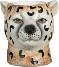 Decoration Cheetah Home Decoration Decorative Accessories/details Porcelain Figures & Sculptures Brun Byon*Betinget Tilbud