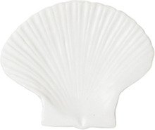 Plate Shell S Home Decoration Decorative Platters & Bowls Hvit Byon*Betinget Tilbud