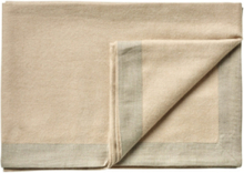 Mendoza 130X180 Cm Home Textiles Cushions & Blankets Blankets & Throws Beige Silkeborg Uldspinderi*Betinget Tilbud