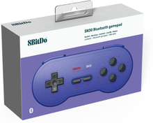 Nintendo Switch 8BitDo SN30 Bluetooth Gamepad (Blue)