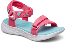 Girls On The Go 600 Shoes Summer Shoes Sandals Rosa Skechers*Betinget Tilbud