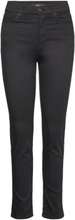 Mjla Trousers Super Slim High Waist Bottoms Jeans Slim Black Replay