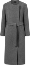 Amilia Coat Modern Wool Outerwear Coats Winter Coats Grey Naja Lauf