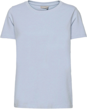 Zashoulder 1 T-Shirt T-shirts & Tops Short-sleeved Blå Fransa*Betinget Tilbud