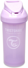 Twistshake Straw Cup 360Ml 6+M Pastel Purple Home Meal Time Cups & Mugs Sippy Cups Lilla Twistshake*Betinget Tilbud