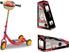 Cars 3 - 3W. Scooter Toys Outdoor Toys Bicycles Kick Bikes Multi/mønstret Smoby*Betinget Tilbud