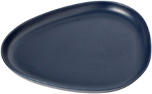 St Ware Platter Plate Home Tableware Plates Dinner Plates Blå LIND DNA*Betinget Tilbud