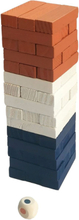 Tumbling Tower, Small Toys Building Sets & Blocks Building Blocks Multi/mønstret Magni Toys*Betinget Tilbud