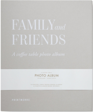 Photo Album - Family And Friends Home Decoration Photo Albums Grey PRINTWORKS