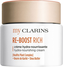 Myclarins Re-Boost Rich Hydra-Nourishing Cream Beauty WOMEN Skin Care Face Day Creams Nude Clarins*Betinget Tilbud