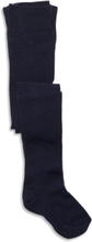 Tights 1P Bag Wool Plain Rws Socks & Tights Tights Marineblå Lindex*Betinget Tilbud