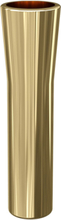 Lind Curve Single 24K Gold Plated - Stacking Home Decoration Candlesticks & Tealight Holders Candlesticks Gull LIND DNA*Betinget Tilbud