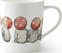 Elsa Beskow Mug With Handle Home Tableware Cups & Mugs Tea Cups Multi/mønstret Design House Stockholm*Betinget Tilbud