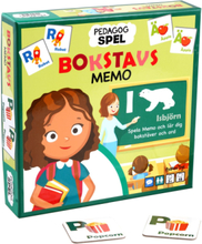 Pussel Pedagog - Bokstavs Memo Toys Puzzles And Games Games Memory Multi/mønstret Barbo Toys*Betinget Tilbud